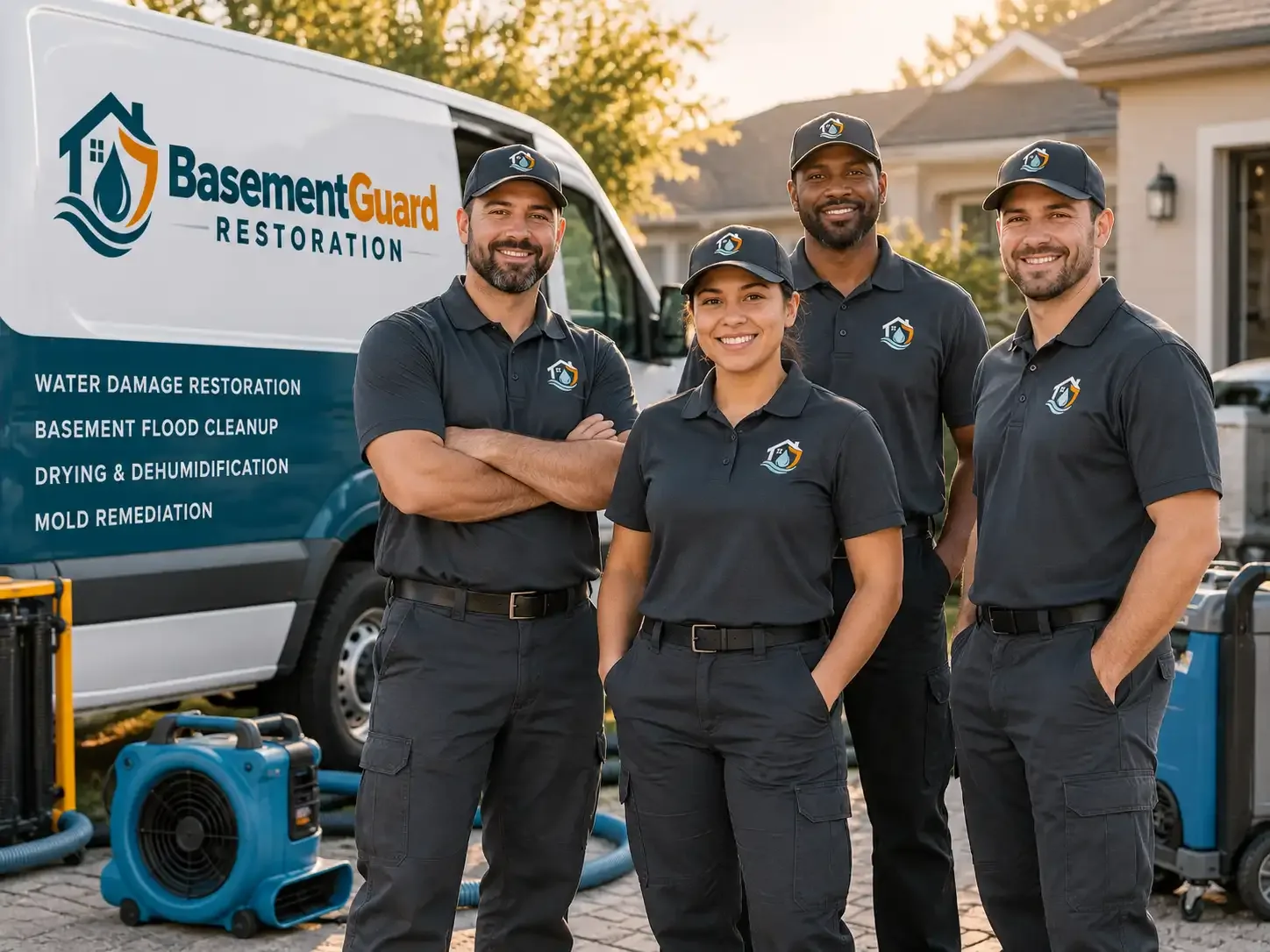 Basement Water Damage Restoration company in Volga, IA